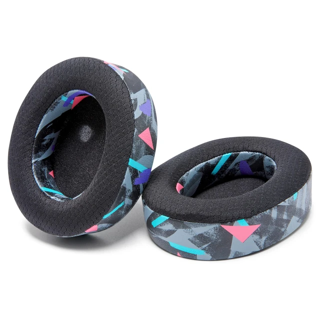 Alt view image 7 of 7 - Freeze Stealth Pro - Cooling Gel Earpads for Turtle Beach Stealth Pro 1 Made by Wicked Cushions Boost Comfort, Durability, Thickness & Sound Isolation 90's Black