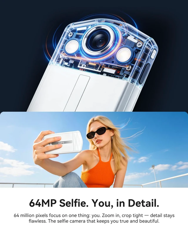 Alt view image 5 of 7 - VS3 4K Digital Camera, 48MP Vlogging Camera with 3.5" Flip Screen & Bluetooth Remote Control, 16X Digital Zoom, Compact Travel Camera for YouTube Video Recording