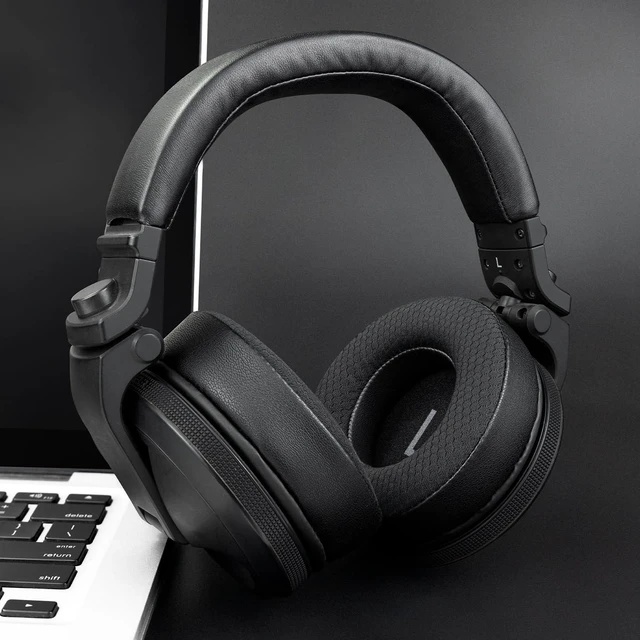 Alt view image 5 of 7 - Mesh Earpads for Pioneer DJ HDJ-(X5/X7/X10) - Black