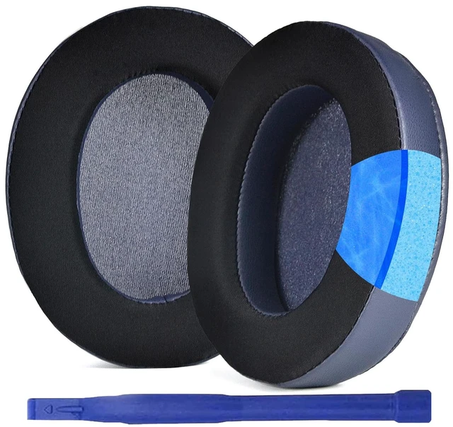 Main image of WH-XB910N Replacement Ear Pads, Upgrade Cooling Gel Earpads Cushions for Sony WH-XB910N Noise Cancelling Headphones, Ear Pads Cushions with Soft Memory Foam and Buckle(Blue)