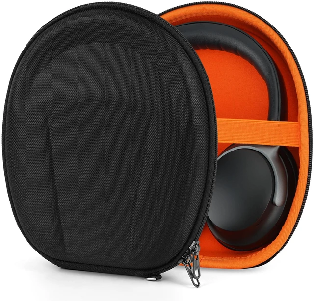 Main image of Shield Headphones Case Compatible with Bose QC Ultra/45/35 Gaming/35 II, 700, Replacement Protective Hard Shell Travel Carrying Bag with Cable Storage (Black)