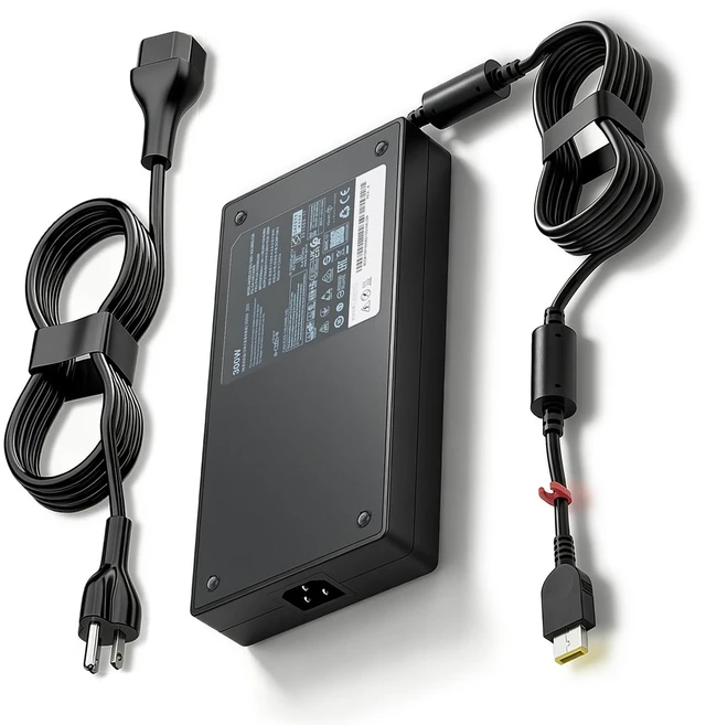 Main image of 300W Slim 20V 15A AC Adapter Replacement for Lenovo Gaming Laptop Charger Legion 7 7i 5 5i 5Pro LOQ 15 16 17 ThinkPad R9000K R9000X Y9000K R9000P ADL300SDC3A Multiple Protection Stable Power cord