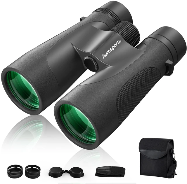 Main image of 15x52 Waterproof Binoculars for Adults Hunting Binoculars Black IPX7 Nitrogen-Filled, HD Optical System, BAK4 Prism, FMC, Low Light Vision, Bird Watching, Cruise, Travel, Stargazing