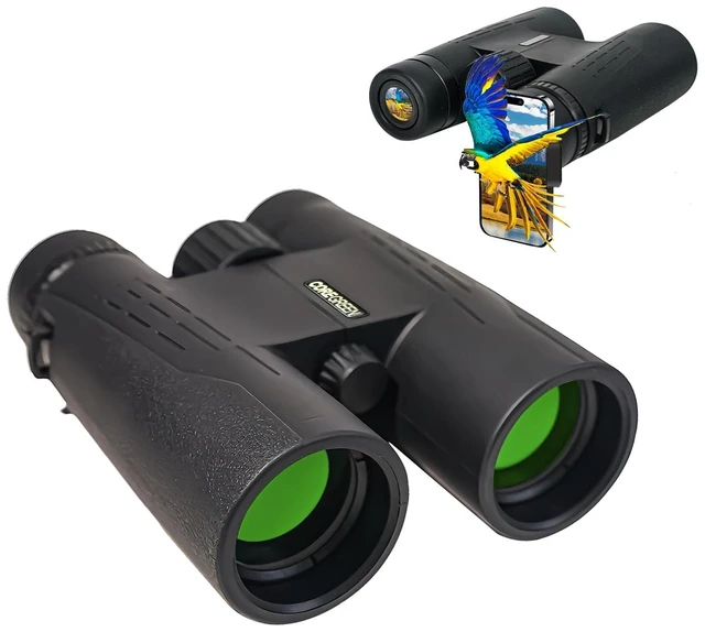 Main image of 10x42 HD Binoculars for Adults High Powered, BAK-4 Prism FMC Lens Professional, Large View Binoculars with Clear Low Light Vision for Bird Watching Hunting Hiking Travel Cruise