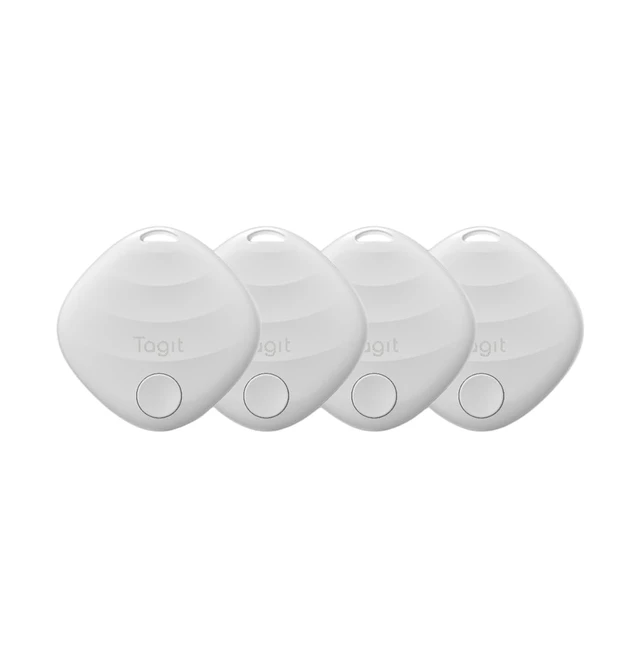 Alt view image 7 of 7 - Key Finder and Locator (4 Pack), Key Tracker Tag, Apple MFi Certified, Works with Apple Find My App (iOS Only), Item Finder for Keys, Car Keys, Keychain, Wallet, Luggage, Pets and Backpacks