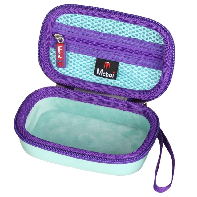 Alt view image 3 of 7 - Hard Carrying Case Suitable for Logitech G305 Lightspeed Wireless Gaming Mouse, Shockproof Waterproof Teal Wireless Gaming Mouse Protective Case, Case Only
