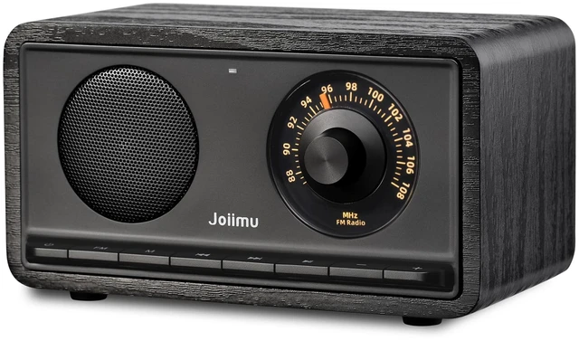 Main image of Vintage FM Radio Bluetooth Speaker for Home Kittchen Office Decor Excellent Sound, Good Reception, Compact size, Retro Bluetooth Radio, Build in 2600Mah rechargeable battery