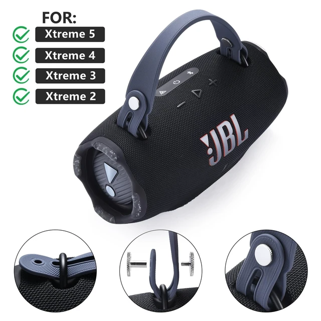 Alt view image 2 of 7 - Carrying Handle Strap for JBL Xtreme 5/Xtreme 4/Xtreme 3/Xtreme 2 Silicone Hand Strap Handle Grip for JBL Xtreme 5/4/3/2 Portable Speaker, Removable Accessories, Carrying Travel Outdoor, Blue