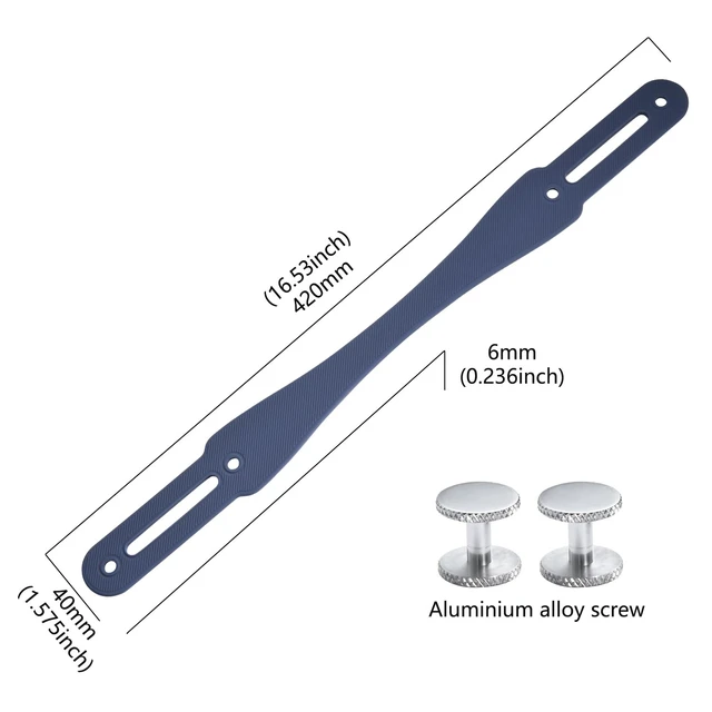 Alt view image 5 of 7 - Carrying Handle Strap for JBL Xtreme 5/Xtreme 4/Xtreme 3/Xtreme 2 Silicone Hand Strap Handle Grip for JBL Xtreme 5/4/3/2 Portable Speaker, Removable Accessories, Carrying Travel Outdoor, Blue