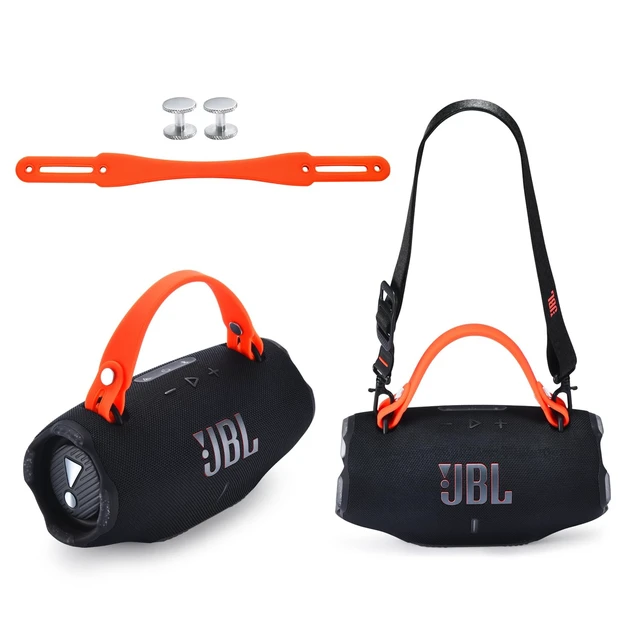 Alt view image 7 of 7 - Carrying Handle Strap for JBL Xtreme 5/Xtreme 4/Xtreme 3/Xtreme 2 Silicone Hand Strap Handle Grip for JBL Xtreme 5/4/3/2 Portable Speaker, Removable Accessories,Carrying Travel Outdoor,Orange