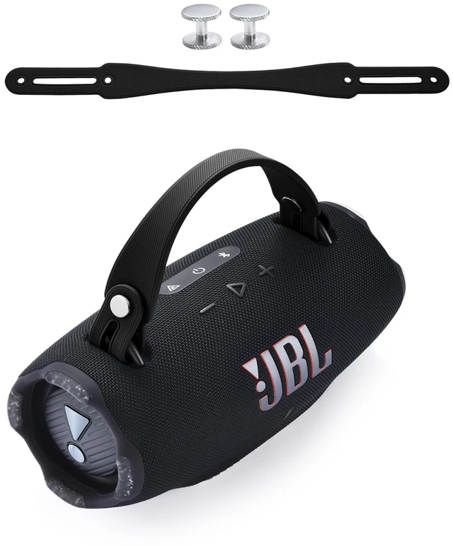 Main image of Carrying Handle Strap for JBL Xtreme 5/Xtreme 4/Xtreme 3/Xtreme 2 Silicone Hand Strap Handle Grip for JBL Xtreme 5/4/3/2 Portable Speaker, Removable Accessories, Carrying Travel Outdoor,Black