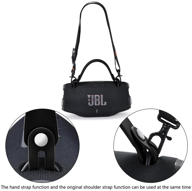 Alt view image 3 of 7 - Carrying Handle Strap for JBL Xtreme 5/Xtreme 4/Xtreme 3/Xtreme 2 Silicone Hand Strap Handle Grip for JBL Xtreme 5/4/3/2 Portable Speaker, Removable Accessories, Carrying Travel Outdoor,Black