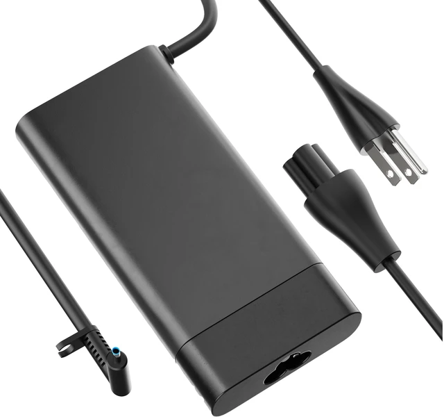 Main image of 150W Charger Compatible with HP ZBook OMEN Victus Pavilion Gaming Laptop 4.5x3.0mm Blue Tip Fast Charging Compact Design TPN-CA11 917649-850 AC Adapter 19.5V 7.7A 135W Stable Power Supply