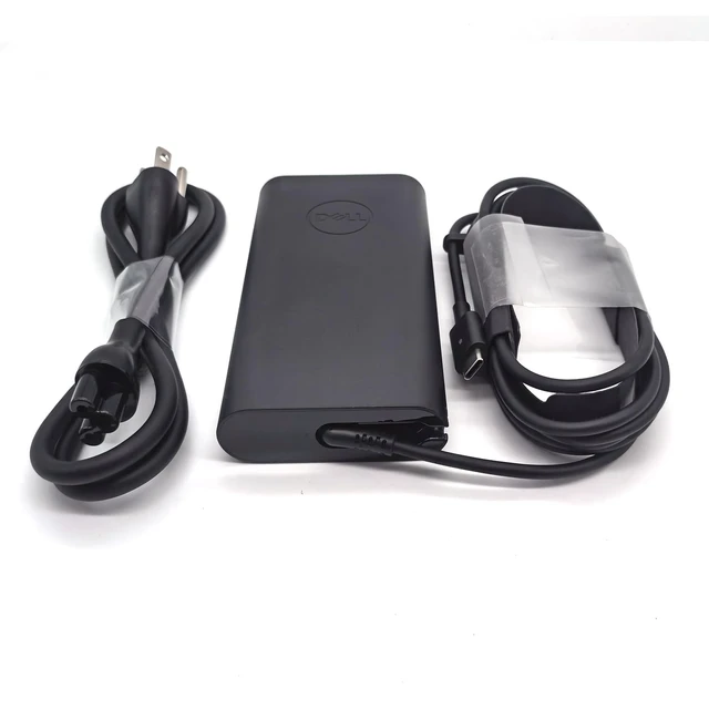 Alt view image 3 of 7 - Laptop Charger 90W Watt USB Type C GAN, Latitude 5500 5501 5511 5520 5521 5530 5531 7520 7530 AC Adapter, Black, LA90PM170