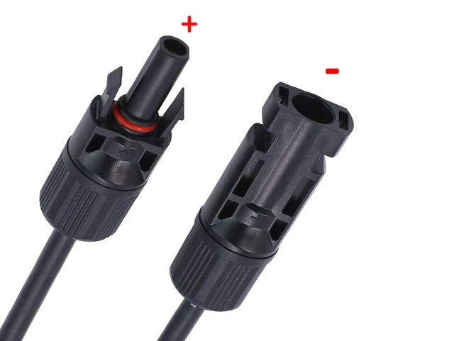 Alt view image 7 of 7 - Solar Panel Connectors 10AWG Compatible with MC-4 Solar Connecter to SAE Adapter PV Extension Cable Wire for RV Caravan Solar Panels Battery Charger kit with Two SAE to SAE Polarity Reverse Adapters