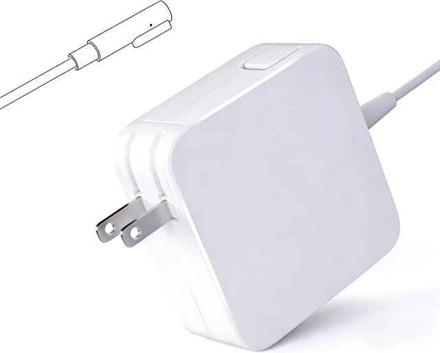 Main image of 60W L-Tip Adapter Compatible with Mac Book Pro 13" Before Mid 2012 Mag 1 Charger Fast Charger for Old Ma Book Pro 13 Inch A1278, A1181, A1342, A1370, A1369 Before Mid 2012 Models