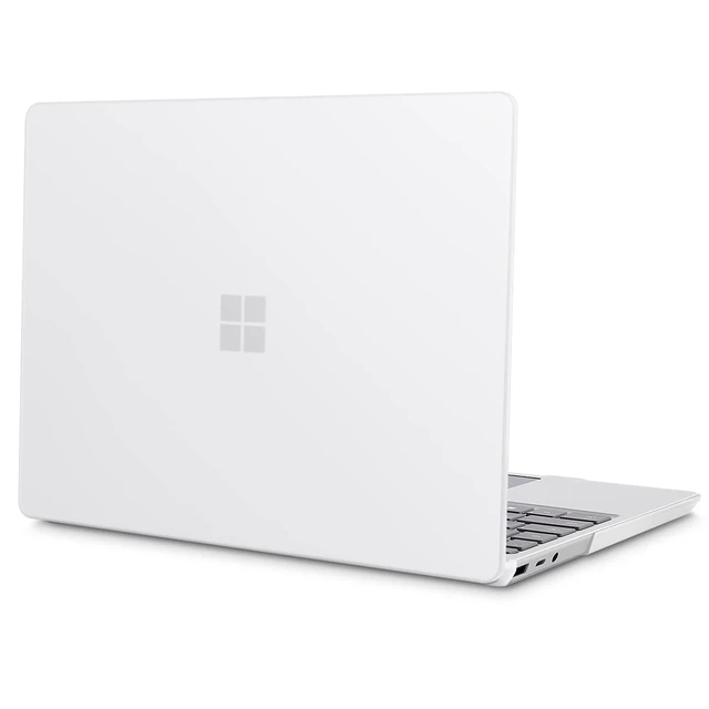 Alt view image 6 of 7 - Compatible with Microsoft Surface Laptop Go 3 Go 2 Go 1 12.4 Inch Model 1943 2013 (2023 2022 2020 Release), Plastic Hard Shell Case with Screen Protector + Keyboard Cover, Matte Clear