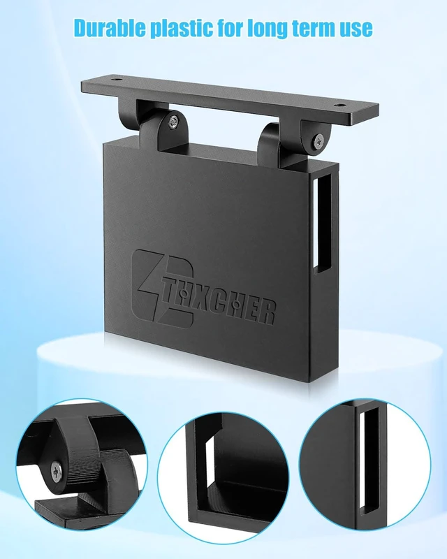 Alt view image 3 of 6 - Under Dash Screen Mount Fit for Holley EFI 3.5In Screen Sniper Terminator X Hinged Vehicle Mounting Brackets, 180 Degree Adjustable, Without Blocking Driving View