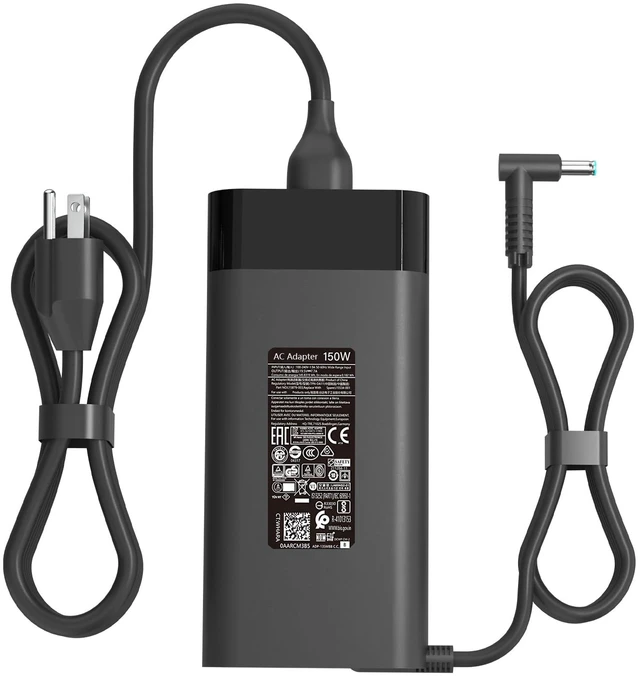Main image of 150W 19.5V 7.7A 917649-850 Laptop Charger Fit for HP OMEN 15-DC Pavilion Gaming 15-CX ZBook 15 G5, 4.5mm Blue Tip Power Adapter L48757-001 TPN-DA09 TPN-CA11