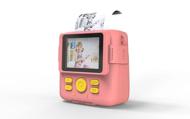 Alt view image 5 of 7 - Kids Camera Instant Print Paper, BPA-Free & Safe Paper for Kids Camera, Thermal Print Clearly Without Ink, Easy for Children to Tear, Long-Term Clear Display, 6 Rolls for Printing About 720 Photos