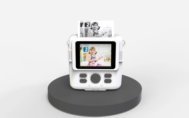 Alt view image 7 of 7 - Kids Camera Instant Print Paper, BPA-Free & Safe Paper for Kids Camera, Thermal Print Clearly Without Ink, Easy for Children to Tear, Long-Term Clear Display, 6 Rolls for Printing About 720 Photos