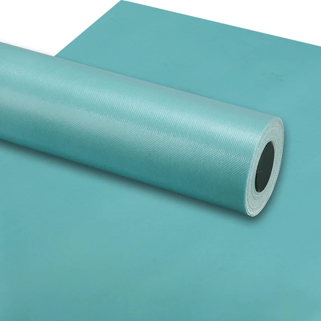 Main image of Calming Blue Bulletin Board Roll Classroom Non Woven Fabric Background 15.7 in x 36 ft Fade Resistant Blue Bulletin Board Decoration for Back to School Classroom Bulletin Wall Decor