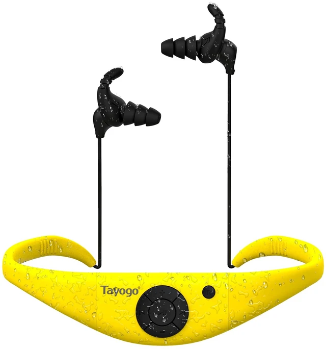 Main image of 4-in-1 Waterproof MP3 Player for Swimming with Bluetooth and FM W18 AquaSound Pro MP3, Bluetooth, FM & T6 Receiver Offline Underwater Music Triple-Flange Ear Tips T6 Sold Separately