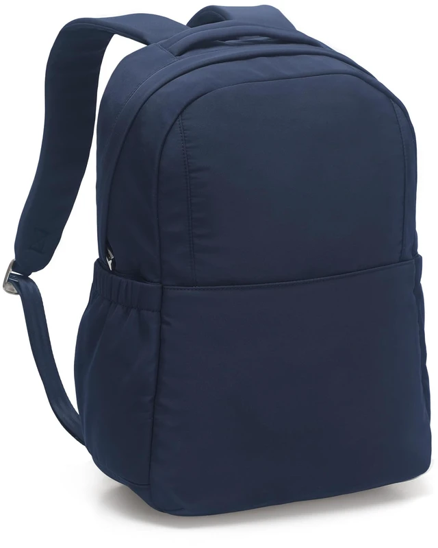 Main image of Laptop Backpack for Women 15.6 Inch Work Travel College Bag Fits 15.6 Inch Laptop, Water Repellent Lightweight Nylon, Nurse Teacher Student Commute Gym, Bookbag Purse, Navy 18L