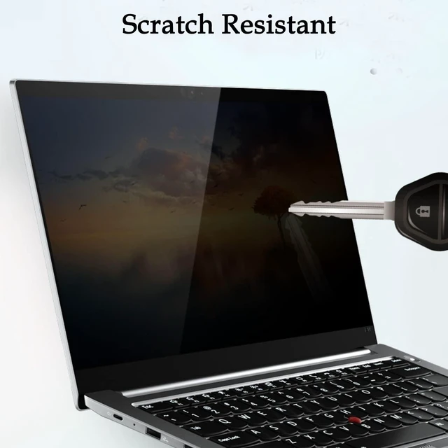Alt view image 5 of 7 - Privacy Screen Protector Designed for Lenovo ThinkPad X1 Carbon Gen 10 touch 14" Laptop Anti Spy Film Matte Anti Spy Film TPU Guard Protectors Sticker