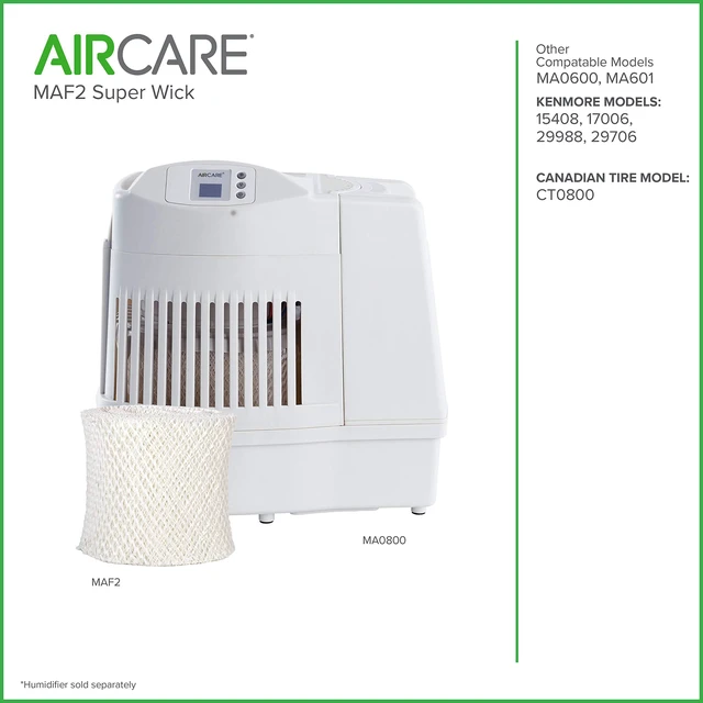 Alt view image 5 of 5 - MAF2 Replacement Wick Humidifier Filter for MA0800 (2)