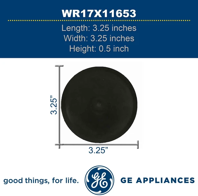 Alt view image 3 of 4 - WR17X11653 nuine OEM Ice Dispenser Damper Door for Refrirator