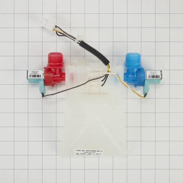 Alt view image 3 of 6 - WPW10144820 Washer Water Inlet Valve Assembly