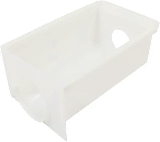 Main image of W10850492 Refrigerator Ice Container Compatible with Whirlpool Amana Maytag Kenmore Refrigerator Ice Bucket ABS Plastic Replacement for W10670844, W10138193, AP5989704, PS11731153, 4378073