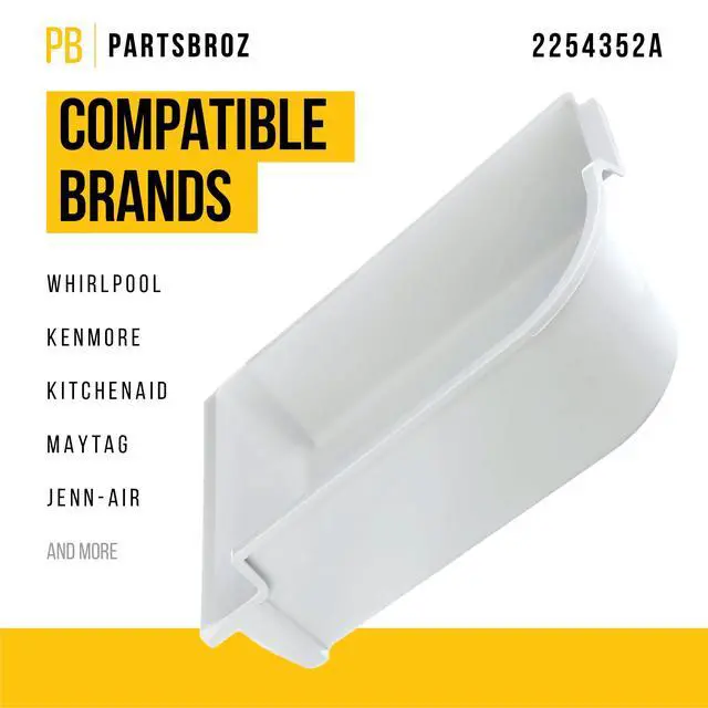 Alt view image 2 of 6 - 2254352A Refrigerator Ice Pan for Whirlpool Kenmore KitchenAid AP4455262 | Also for Maytag, Replaces AH2362118 EA2362118 PS2362118 2254352 1542145 2172640 2176219 W10830848