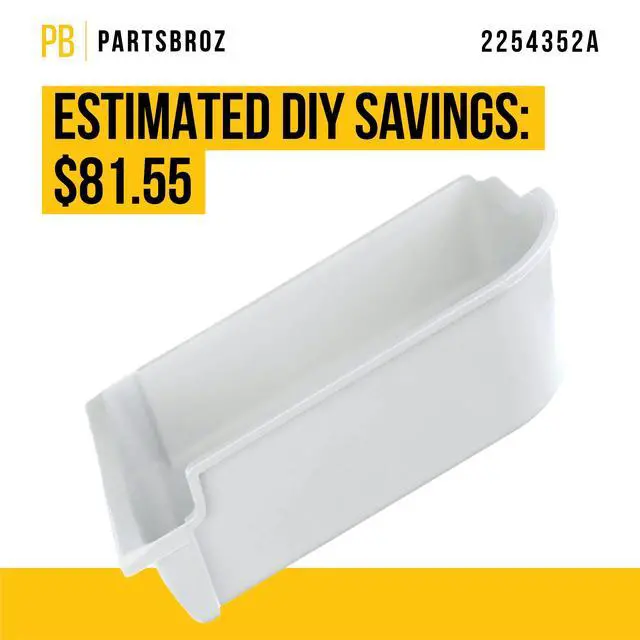 Alt view image 4 of 6 - 2254352A Refrigerator Ice Pan for Whirlpool Kenmore KitchenAid AP4455262 | Also for Maytag, Replaces AH2362118 EA2362118 PS2362118 2254352 1542145 2172640 2176219 W10830848