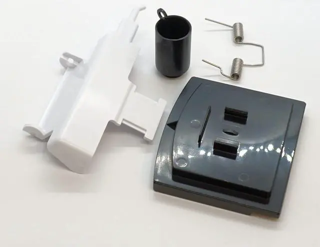Main image of Choice Part W10823377 for Whirlpool Refrigerator Ice Door Chute Flapper Kit