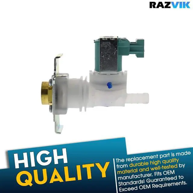 Alt view image 3 of 5 - Water Inlet Valve Replacement For Bosch SHX3AR75UC/07 SHX3AR76UC SHX3AR76UC/06 SHX3AR76UC/07 SHX43R52UC SHX43R52UC/64 SHX43R55UC SHX43R55UC/64 SHX43R56UC SHX43R56UC/64 Dishwasher