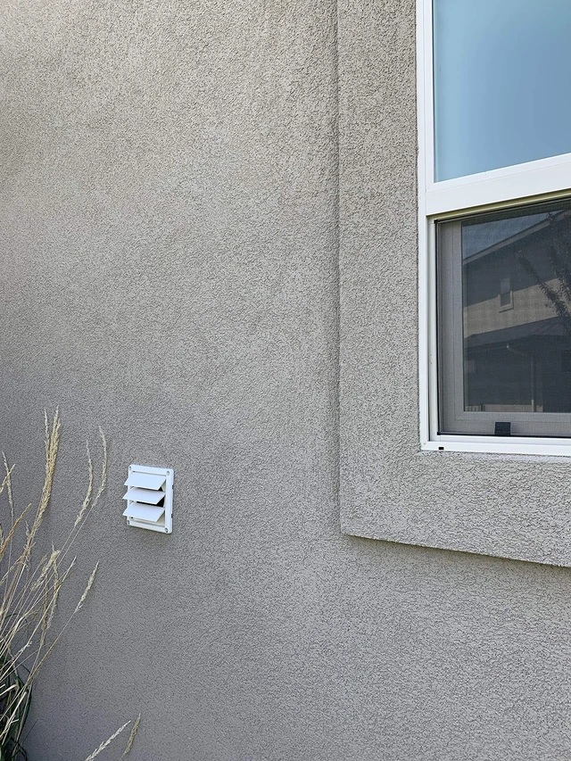 Alt view image 6 of 6 - Dryer Vent Cover for Home, Movable Louvers