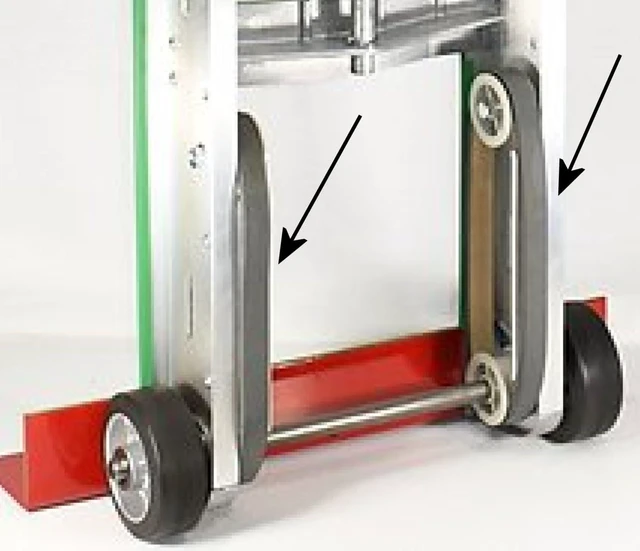 Alt view image 2 of 6 - Yeats Stair Crawler Hand Truck Replacement Belt with Cotter Pins for All Yeats Models - Yeats16
