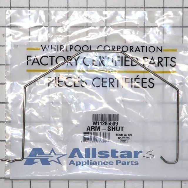 Alt view image 2 of 4 - W11285509 Refrigerator Ice Maker Shut-Off Arm