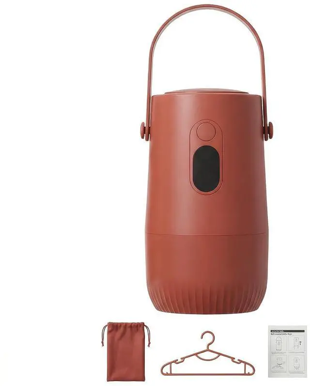 Main image of New Travelling Portable Mini Dryer With Timer Function - Drying Solution For Apartments, Dormitories, RVs,With Drying Bag For Delicates Clothing, Underwear, Small Items Of Clothing