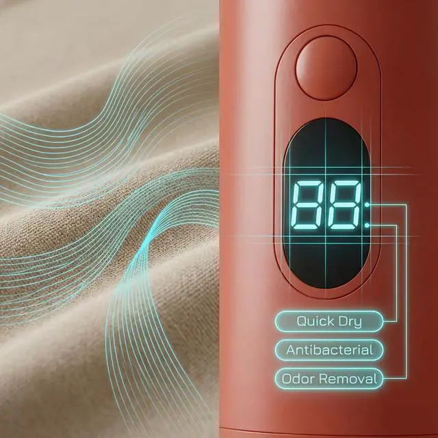 Alt view image 4 of 6 - New Travelling Portable Mini Dryer With Timer Function - Drying Solution For Apartments, Dormitories, RVs,With Drying Bag For Delicates Clothing, Underwear, Small Items Of Clothing