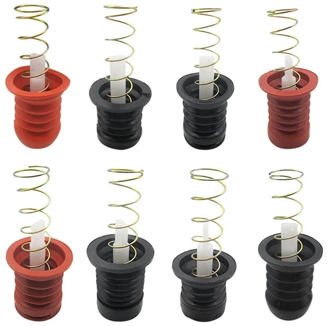 Alt view image 6 of 6 - Universal Washing Machine Water Drain Valve Plug Water Sealing Rubber Pad Drain Valve Spring Fittings(A9)