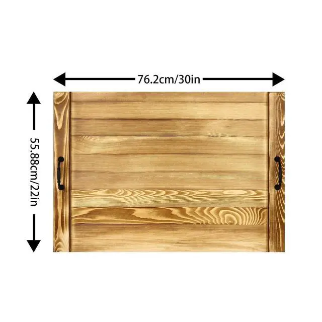 Alt view image 2 of 6 - Stove Top Cover Noodle Board Stove Covers with Built-in Handles Stove Burner Covers Durable Extra Thick Handmade Cookware Decorative Tray for Kitchen