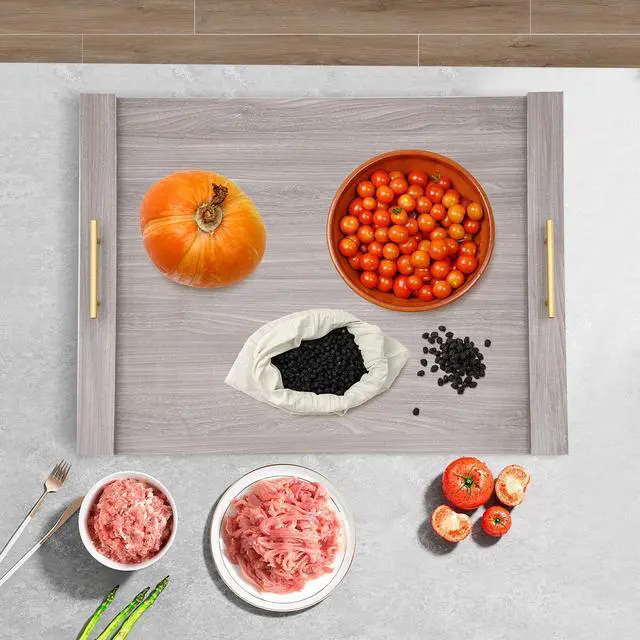 Alt view image 4 of 6 - Noodle Board Stove Cover Electric Stove Top Cover Noodle Board Bamboo Wood with Handles Gas Stove Top Covers Sink Cover Non-Slip Silicone Mats for Counter Space Decorative Tray for Kitchen