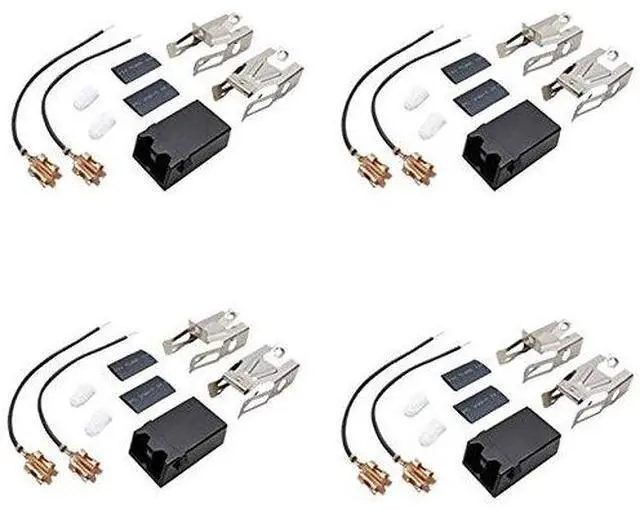 Main image of (4 Pack) 330031 Range Surface Burner Receptacle Kit Replaces 330031, 5303935058, 814399, WB17X5091, W10116799