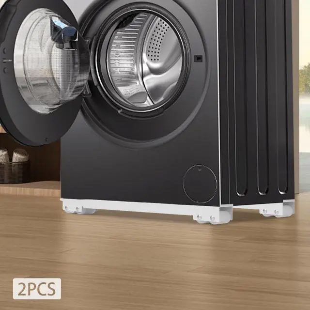 Alt view image 4 of 6 - Appliance Rollers Heavy Duty, Adjustable Mini Fridge Stand 18-28 inch, Extendable Appliance Rollers Mobile Washing Machine Base Easily Move Washing Machines,Dryers, Refrigerators, Furniture