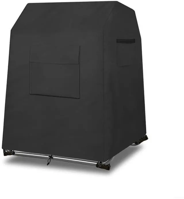 Main image of Compost Bin Cover For Garden Yard,Fits Standard 43-Gallon Bins,Waterproof Windproof Dustproof Tumbler Cover, 28.7 X 27.2 X 35.8 Inch(600DpVC)