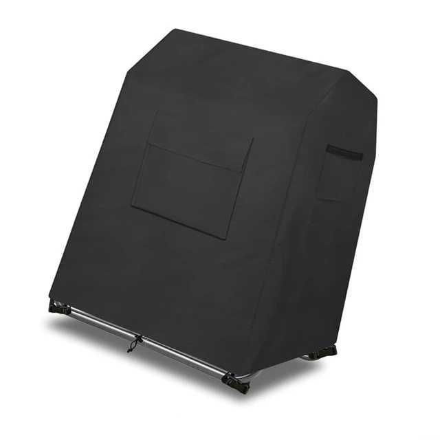 Alt view image 4 of 4 - Compost Bin Cover For Garden Yard,Fits Standard 43-Gallon Bins,Waterproof Windproof Dustproof Tumbler Cover, 28.7 X 27.2 X 35.8 Inch(600DpVC)