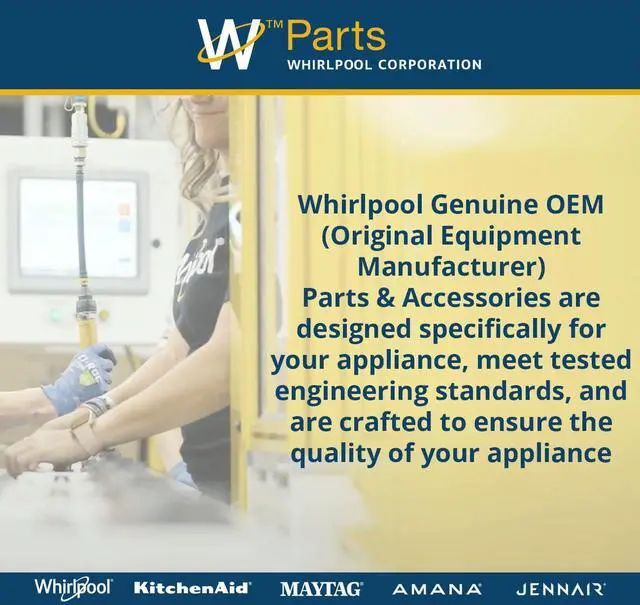 Alt view image 6 of 6 - W11314649 Genuine OEM Washer Hose Clamp Replacement Part